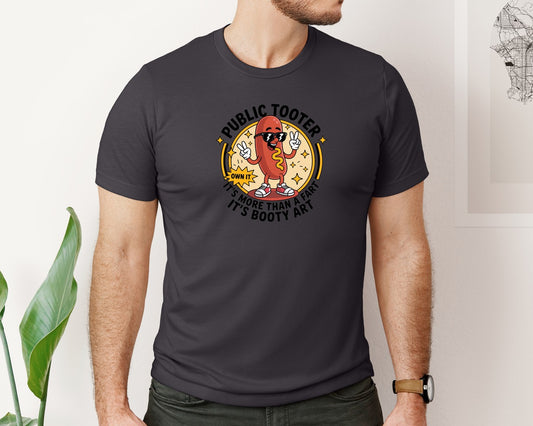 Public Tooter Funny Ark Humor Graphic T-Shirt