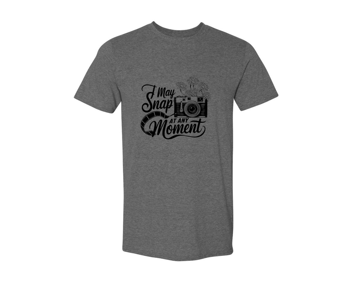 brand:Generic|color:Heather Dark Grey|I May Snap At Any Moment T Shirt Des Graphic T-Shirt