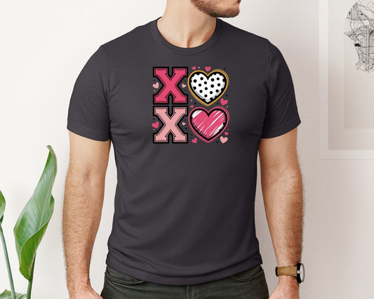 Xoxo Valentines Day Graphic T-Shirt