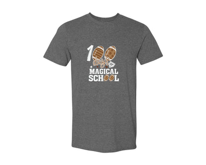brand:Generic|color:Heather Dark Grey|Happy 100 Days Of School T Shirt Design 30 Graphic T-Shirt