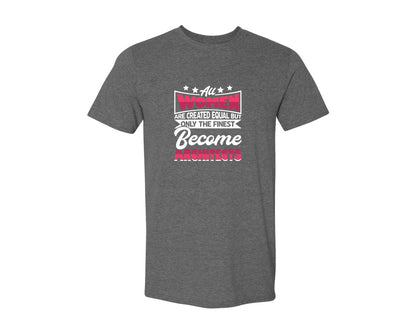 brand:Generic|color:Heather Dark Grey|Architect Architecture T Shirt Design 161 Graphic T-Shirt