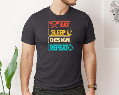 brand:Bella Canvas|color:Heather Dark Grey|Architect Architecture T Shirt Design 157 Graphic T-Shirt