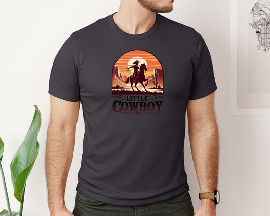 Little Cowboy Western Horse Riding 2 Graphic T-Shirt