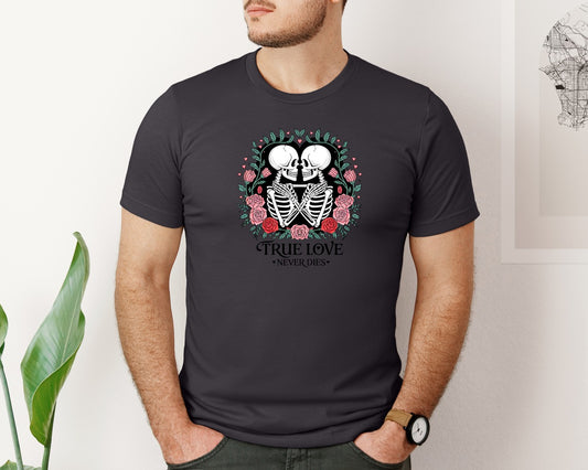 True Love Never Dies Valentine 2 Graphic T-Shirt