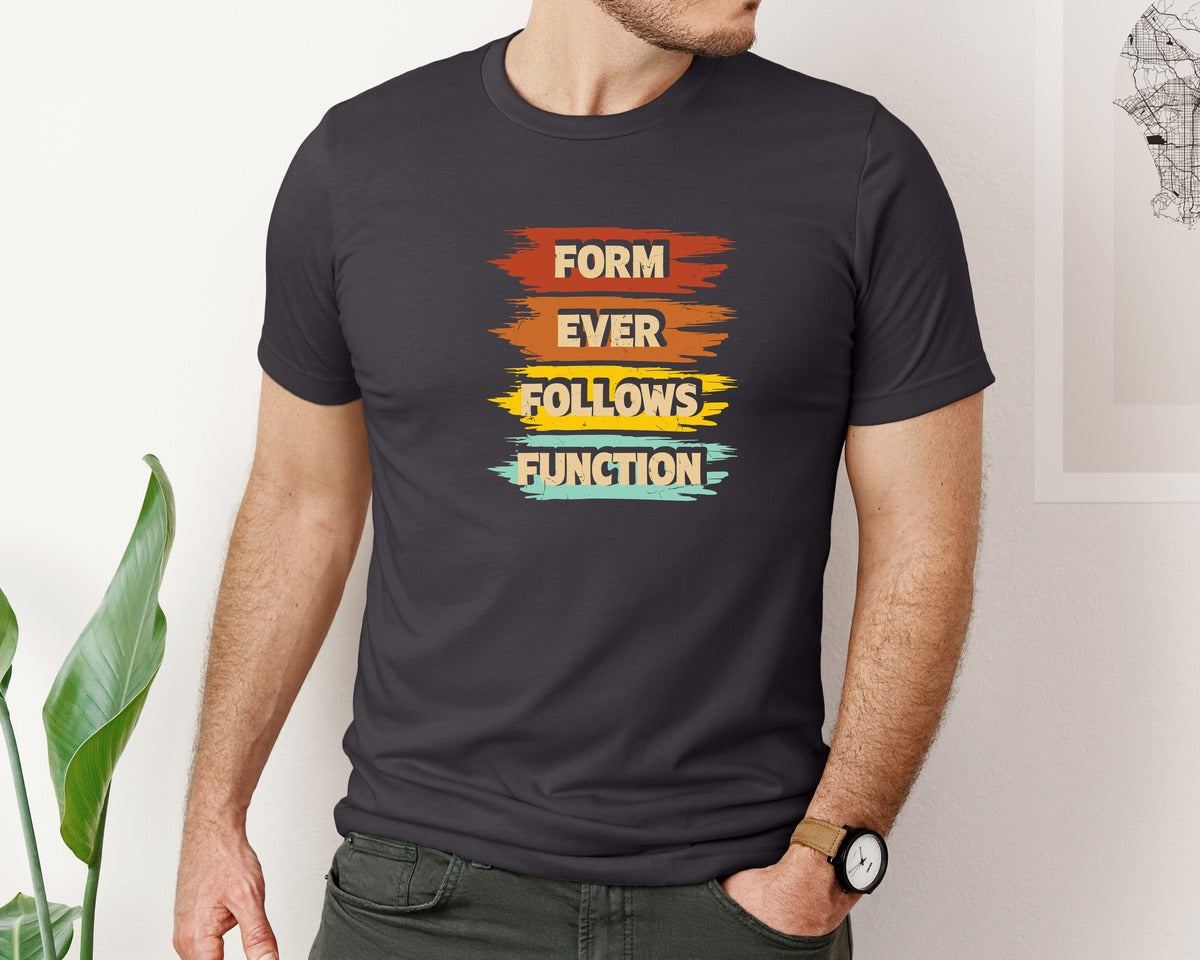 brand:Bella Canvas|color:Heather Dark Grey|Architect Architecture T Shirt Design 151 Graphic T-Shirt