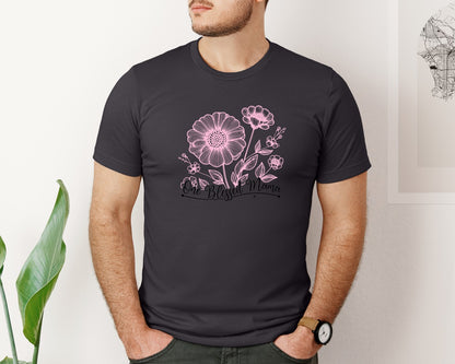 brand:Bella Canvas|color:Heather Dark Grey|Mothers Day Funny Mom Graphic T-Shirt