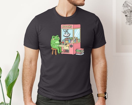 Book Claw Machine Bookish Graphic T-Shirt
