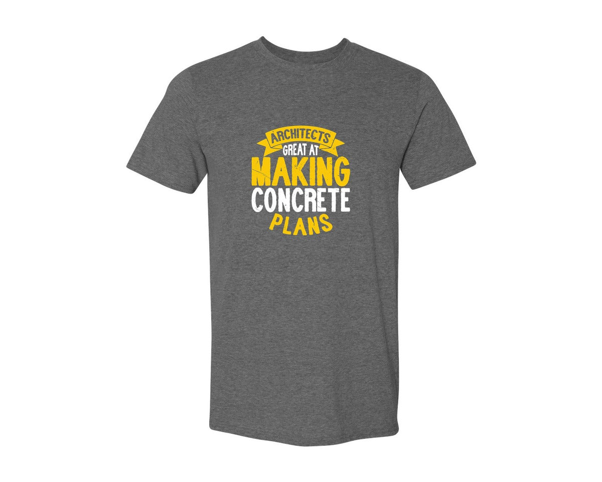 brand:Generic|color:Heather Dark Grey|Architect Architecture T Shirt Design 68 Graphic T-Shirt