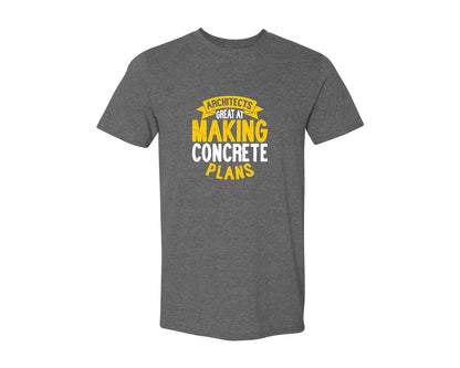 brand:Generic|color:Heather Dark Grey|Architect Architecture T Shirt Design 68 Graphic T-Shirt