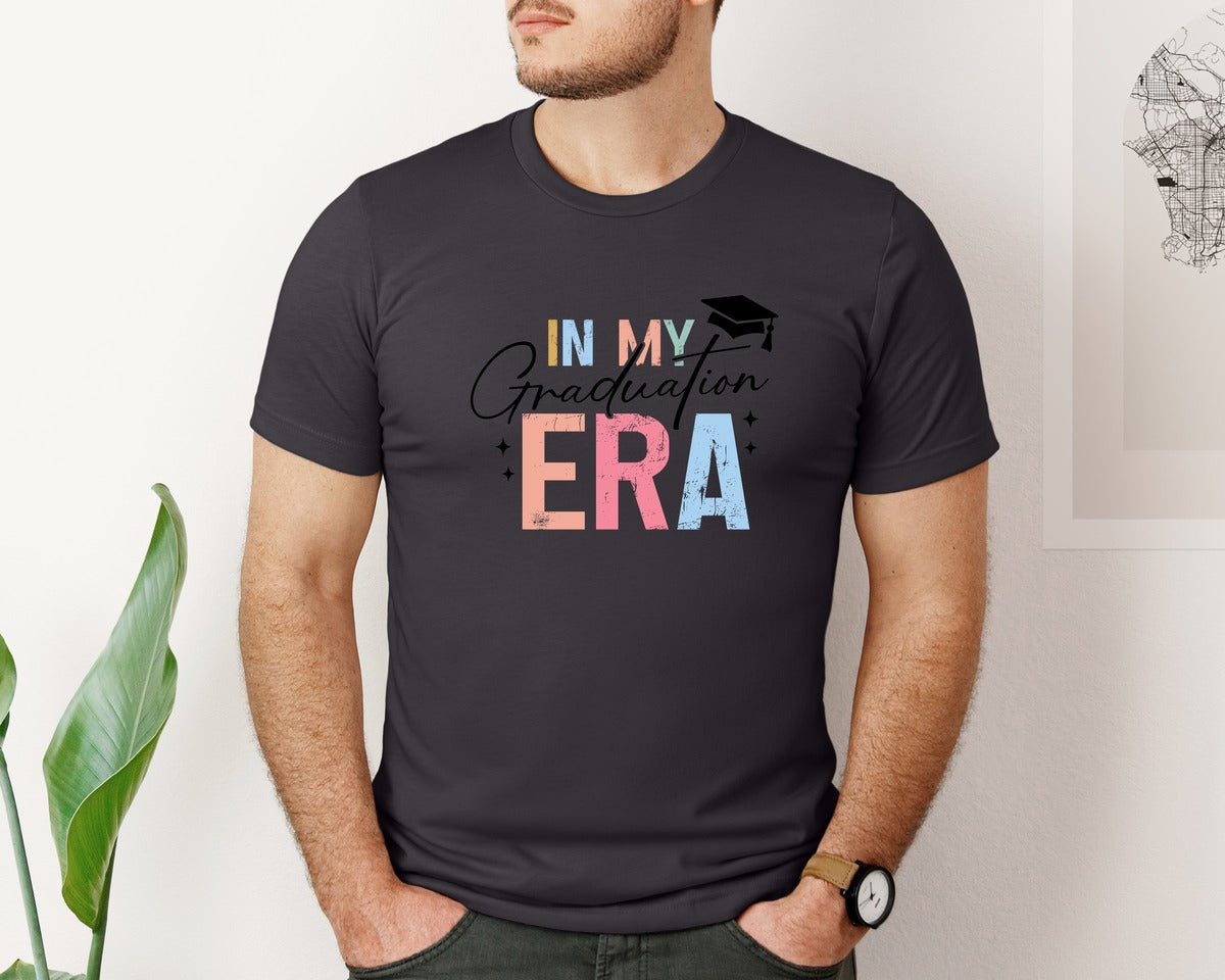 brand:Bella Canvas|color:Heather Dark Grey|Graduation Senior 2026 Graphic T-Shirt