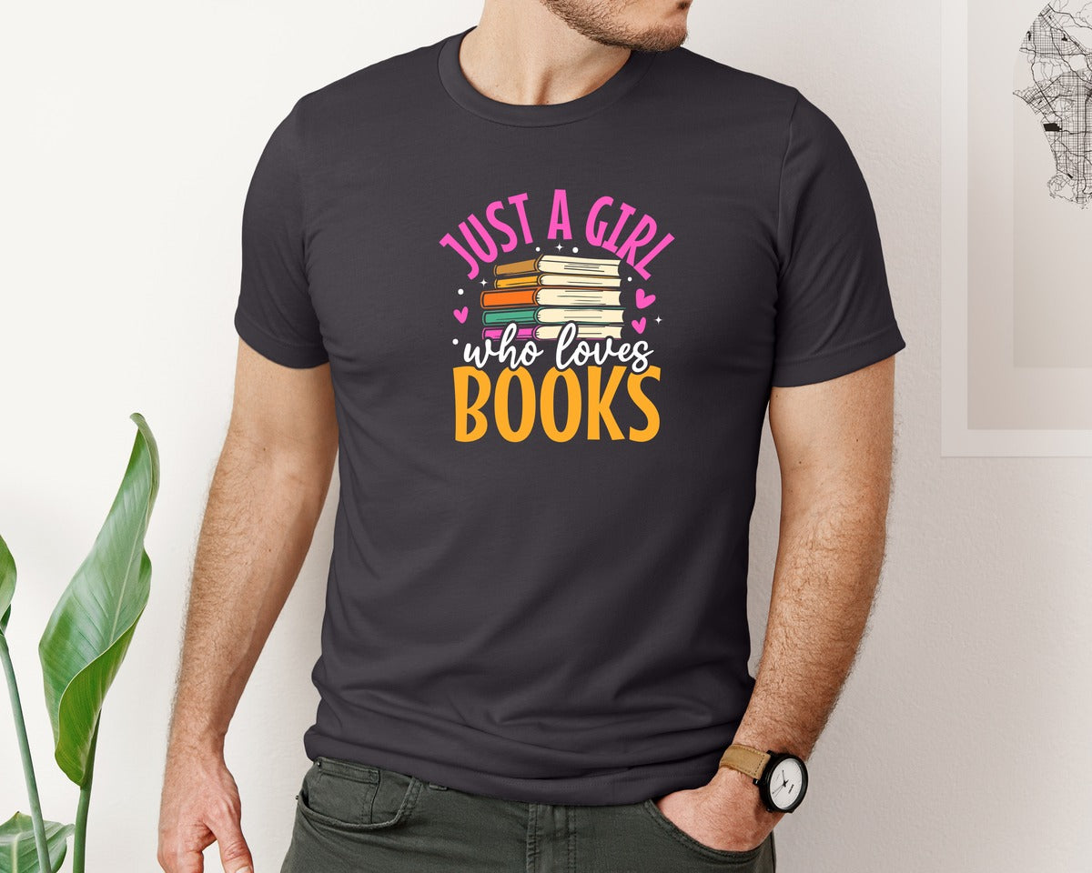 brand:Bella Canvas|color:Heather Dark Grey|Reading T Shirt Design 6 Graphic T-Shirt