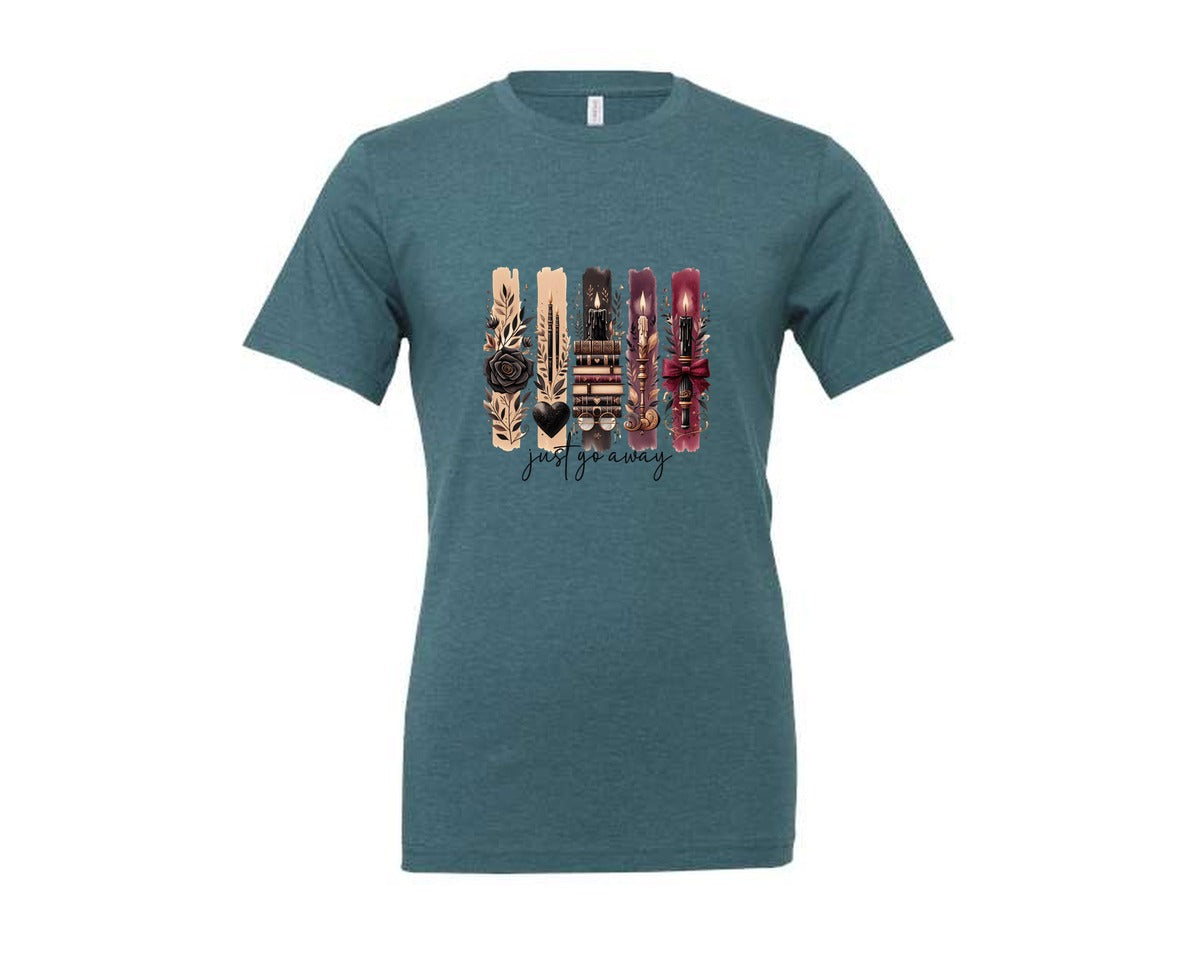 brand:Generic|color:Heather Deep Teal|Bookish Book Lover Reading Booktok 2 Graphic T-Shirt