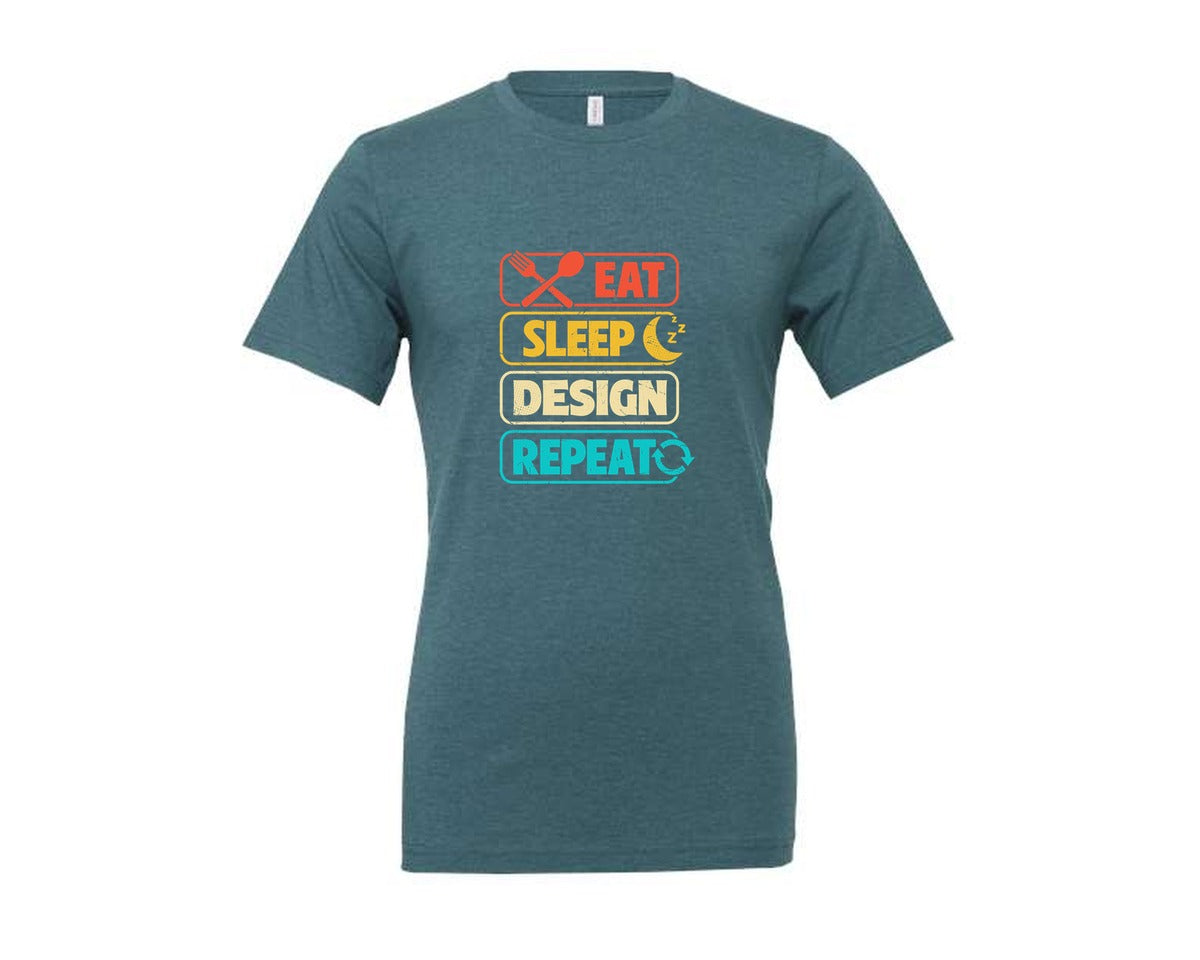 brand:Generic|color:Heather Deep Teal|Architect Architecture T Shirt Design 157 Graphic T-Shirt