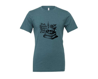 brand:Generic|color:Heather Deep Teal|Dark Romance Readers Book Club T Shi Graphic T-Shirt