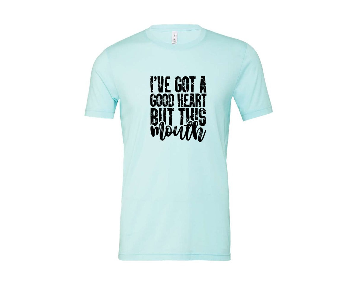 brand:Bella Canvas|color:Heather Ice Blue|Sarcastic Quotes Funny Graphic T-Shirt