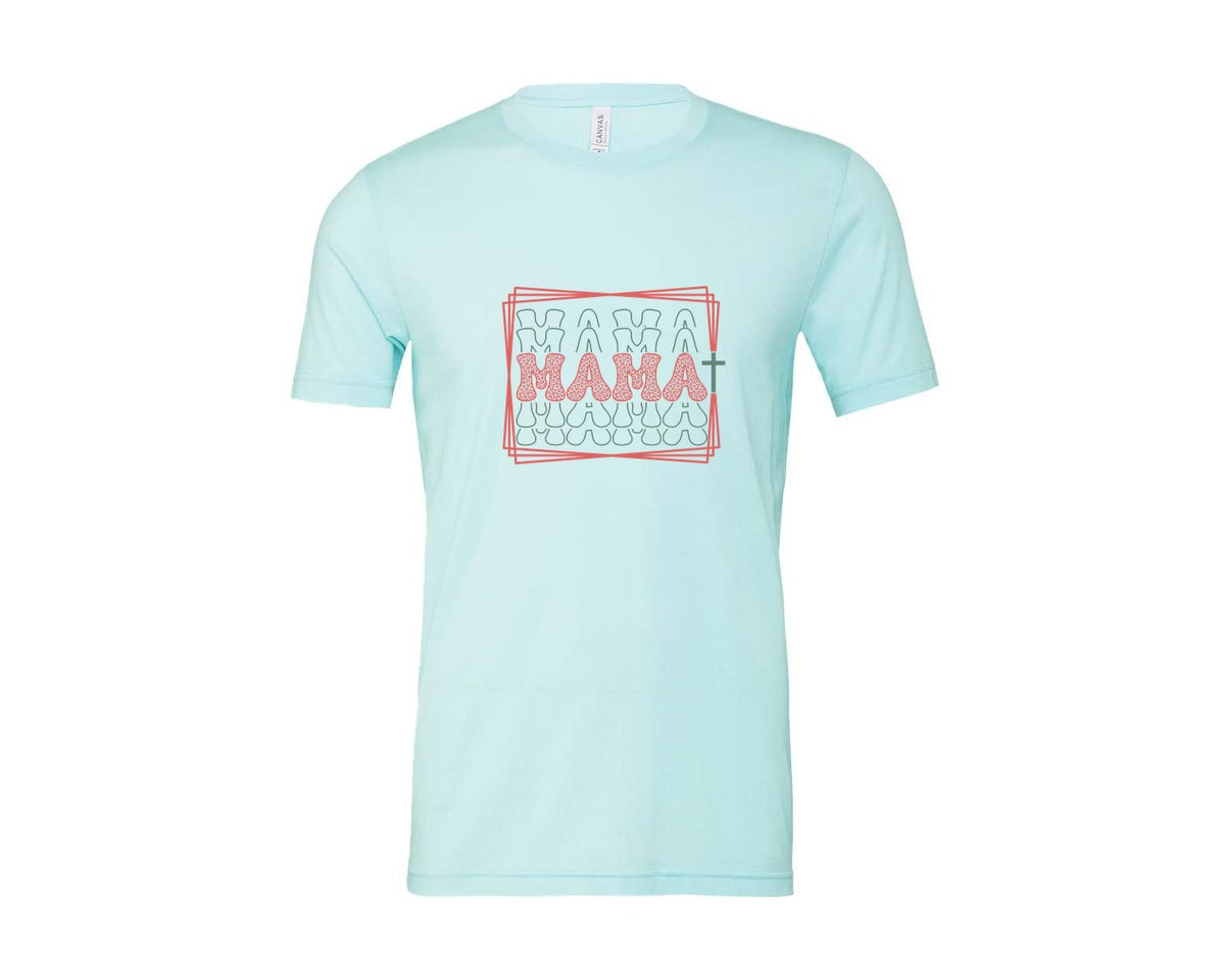 brand:Bella Canvas|color:Heather Ice Blue|Christian 443 Graphic T-Shirt