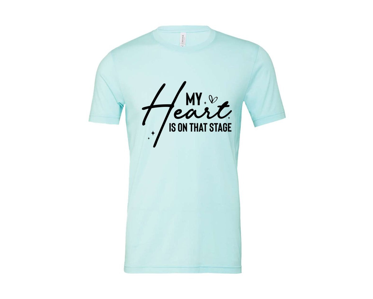 brand:Bella Canvas|color:Heather Ice Blue|Dance Mom Sleeve Svgmom Svgmom T Shirt Graphic T-Shirt