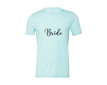 brand:Bella Canvas|color:Heather Ice Blue|Bride Wedding 2 Graphic T-Shirt