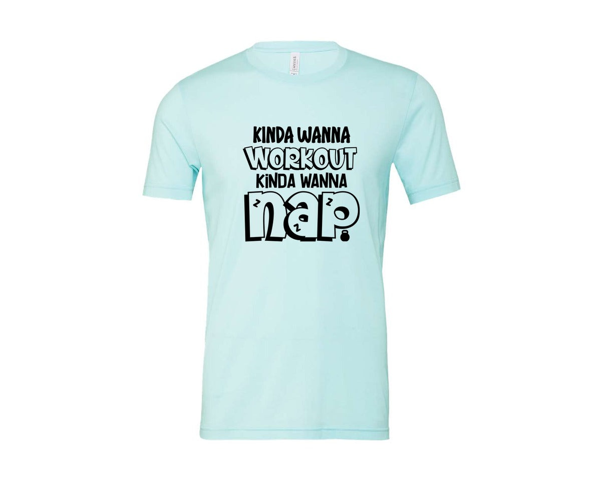 brand:Bella Canvas|color:Heather Ice Blue|Workout Gym Tank Exercise Graphic T-Shirt