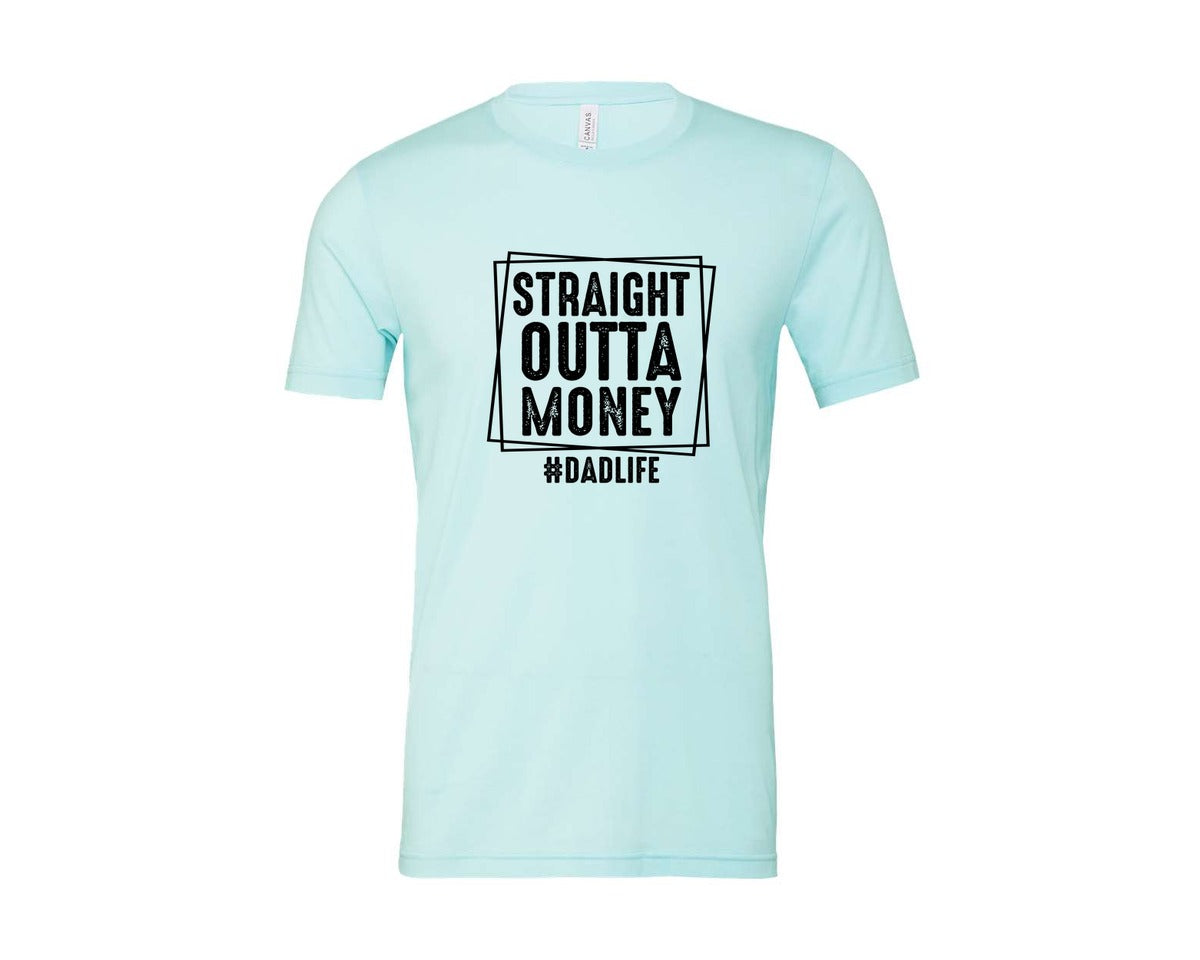 brand:Bella Canvas|color:Heather Ice Blue|Dad Fathers Day 5 Graphic T-Shirt