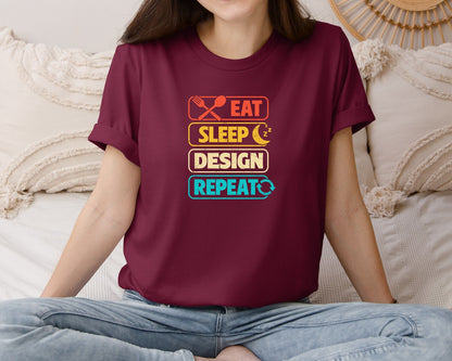 brand:Bella Canvas|color:Heather Maroon|Architect Architecture T Shirt Design 157 Graphic T-Shirt