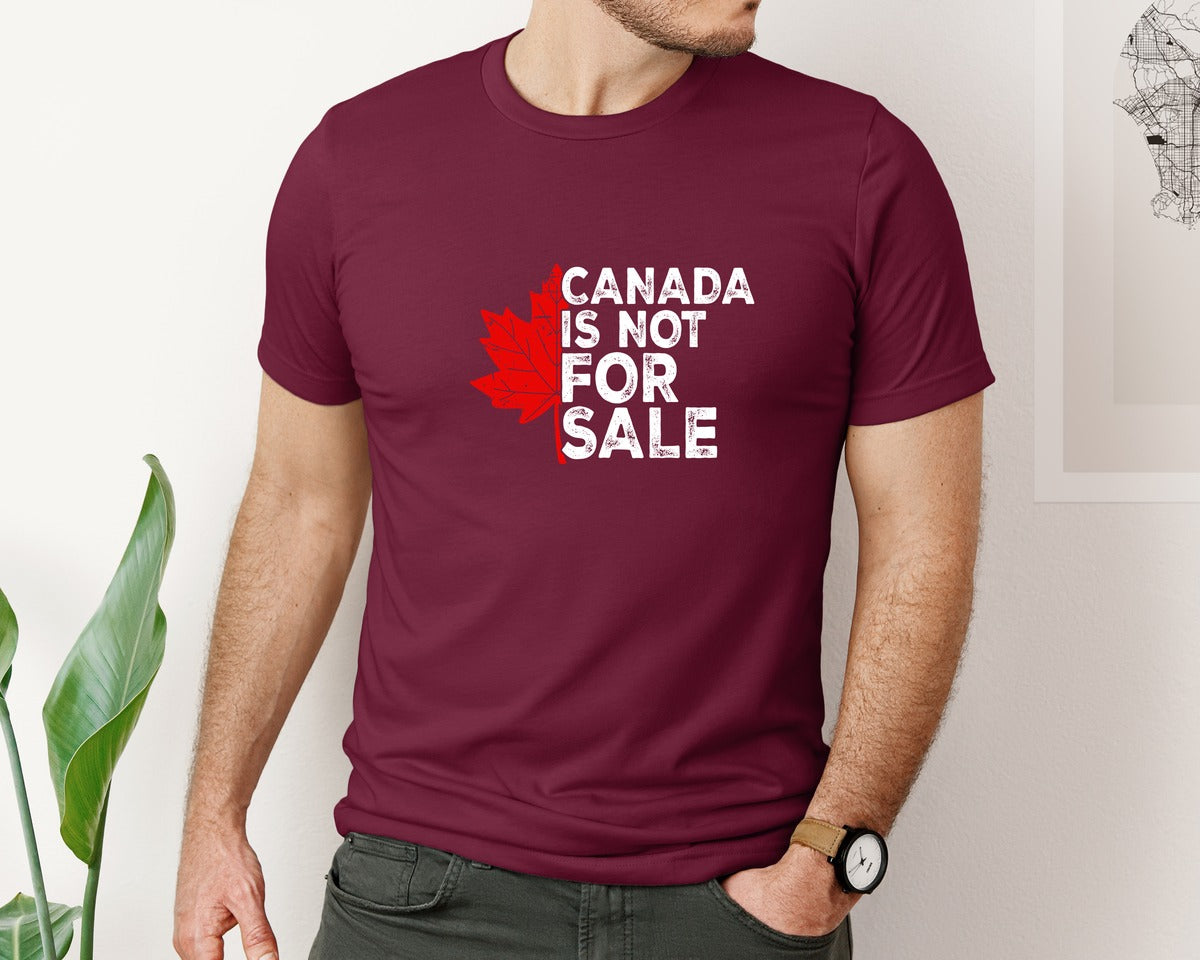 brand:Bella Canvas|color:Heather Maroon|Canada Not For Sale Svgnot For Sale Graphic T-Shirt