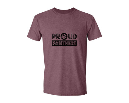 brand:Generic|color:Heather Maroon|Panthers 4 In 1 Pack Graphic T-Shirt