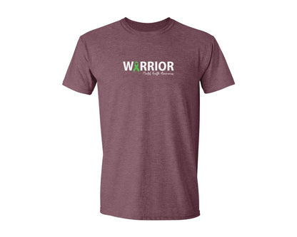 brand:Generic|color:Heather Maroon|Mental Health Awareness Green Ribbon T S 2 Graphic T-Shirt