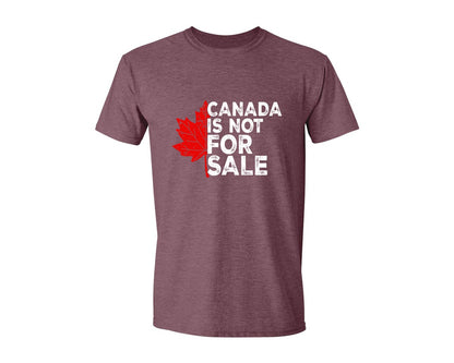 brand:Generic|color:Heather Maroon|Canada Not For Sale Svgnot For Sale Graphic T-Shirt