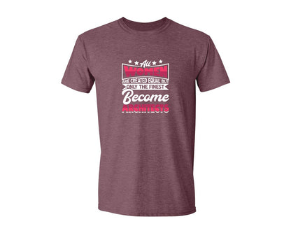 brand:Generic|color:Heather Maroon|Architect Architecture T Shirt Design 161 Graphic T-Shirt