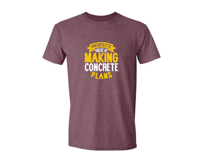 brand:Generic|color:Heather Maroon|Architect Architecture T Shirt Design 68 Graphic T-Shirt