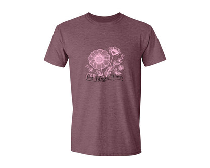 brand:Generic|color:Heather Maroon|Mothers Day Funny Mom Graphic T-Shirt