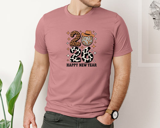 Happy New Year 2026 54 Graphic T-Shirt