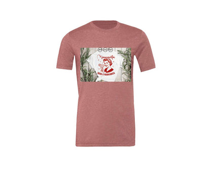 brand:Generic|color:Heather Mauve|Mamacita Needs A Margarita 26 Graphic T-Shirt