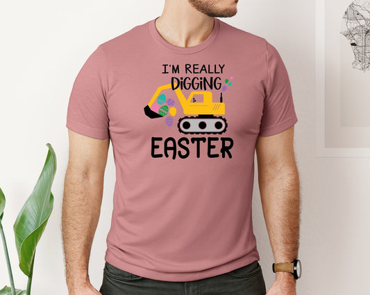 Im Digging Easter Easter Boy Graphic T-Shirt