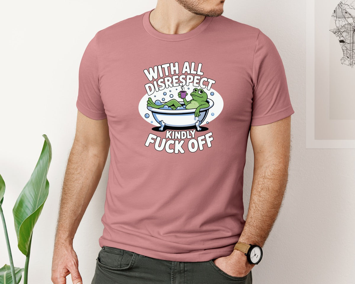brand:Bella Canvas|color:Heather Mauve|No Title Found 46 Graphic T-Shirt