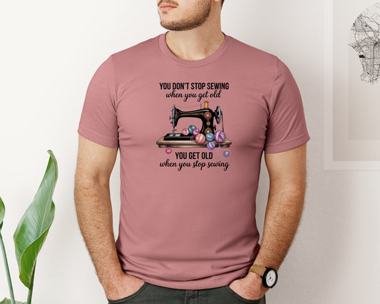 Funny Sewing Lover Shirt Graphic T-Shirt
