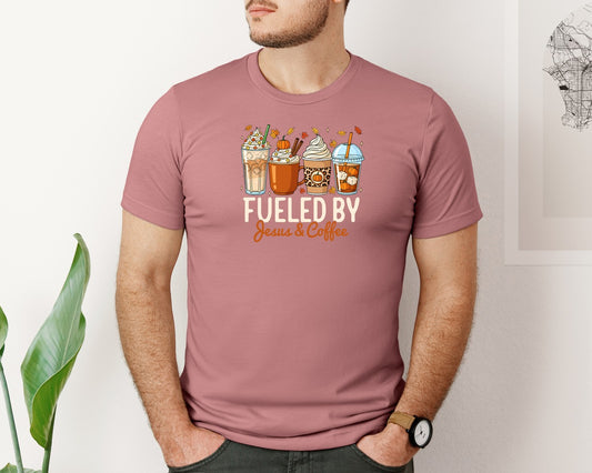 Jesus And Coffee Thanksgiving T Shirt Graphic T-Shirt