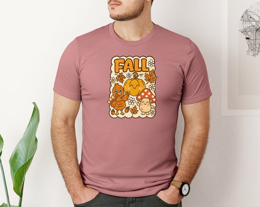 Retro Halloween Ghost Graphic T-Shirt