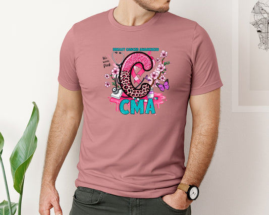 Nurse Life Fight Cancer Sublimate Graphic T-Shirt