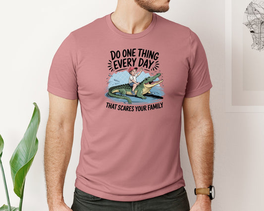 Funny Alligator Quote Sarcastic Graphic T-Shirt