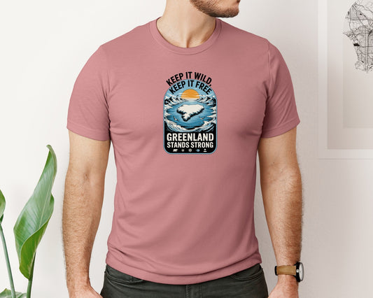Keep It Wild Keep It Free Greenland 2 Graphic T-Shirt