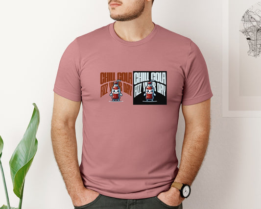 Chill Cola Fizz Your Day Quote Graphic T-Shirt