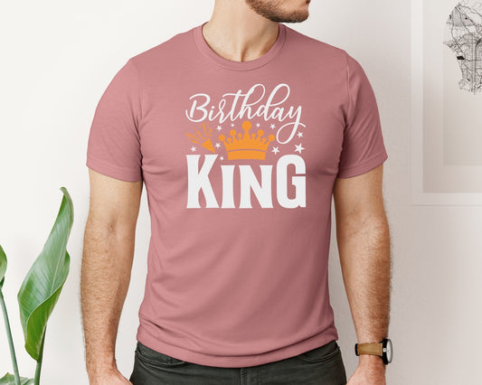 Birthday King Birthday Quote Design 3 Graphic T-Shirt