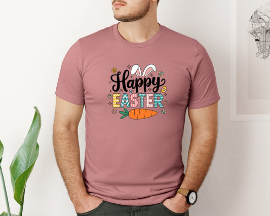 Retro Happy Easter Design 7 Graphic T-Shirt