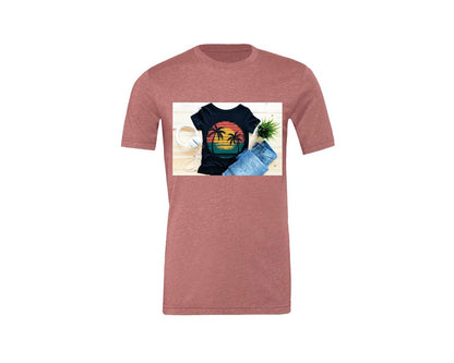 brand:Generic|color:Heather Mauve|Summer T Shirt 34 Graphic T-Shirt