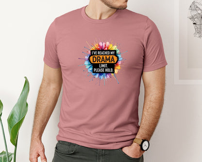 brand:Bella Canvas|color:Heather Mauve|Funny Sarcastic 19 Graphic T-Shirt