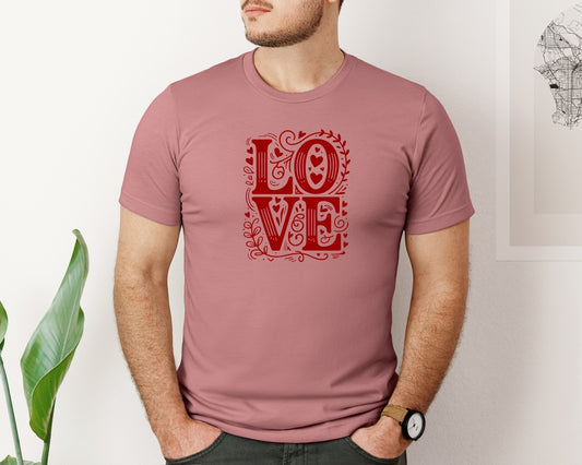 Love Valentines Day 16 Graphic T-Shirt