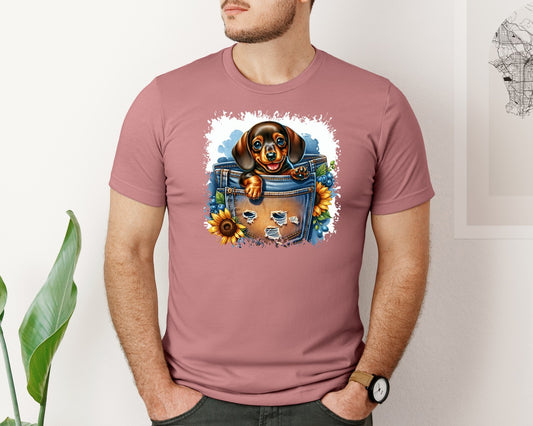 Dog In Pocket Square Tshirt 29 Graphic T-Shirt