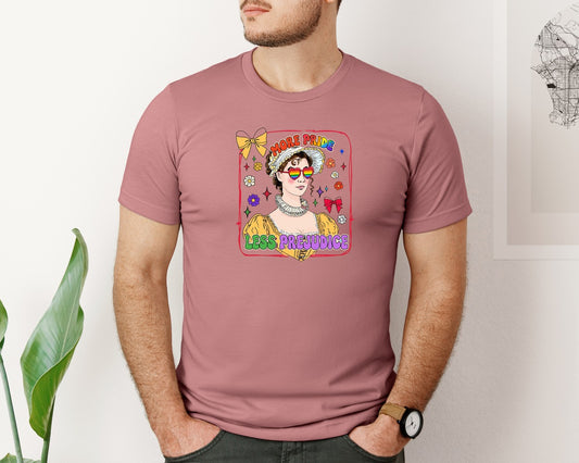 More Pride Less Prejudice Vintage Jane Graphic T-Shirt